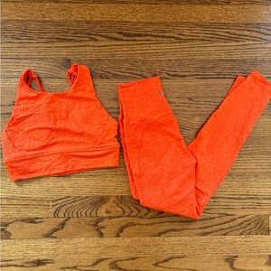 Buffbunny orange flower power set